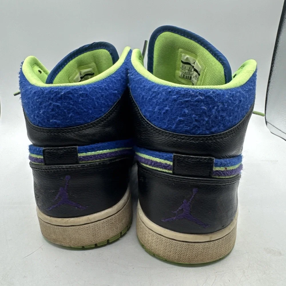 Nike Men's Jordan 1 Mid Bel Air 2013 Fuzzy - 633206-040 - Size 10.5 - VERY RARE‎